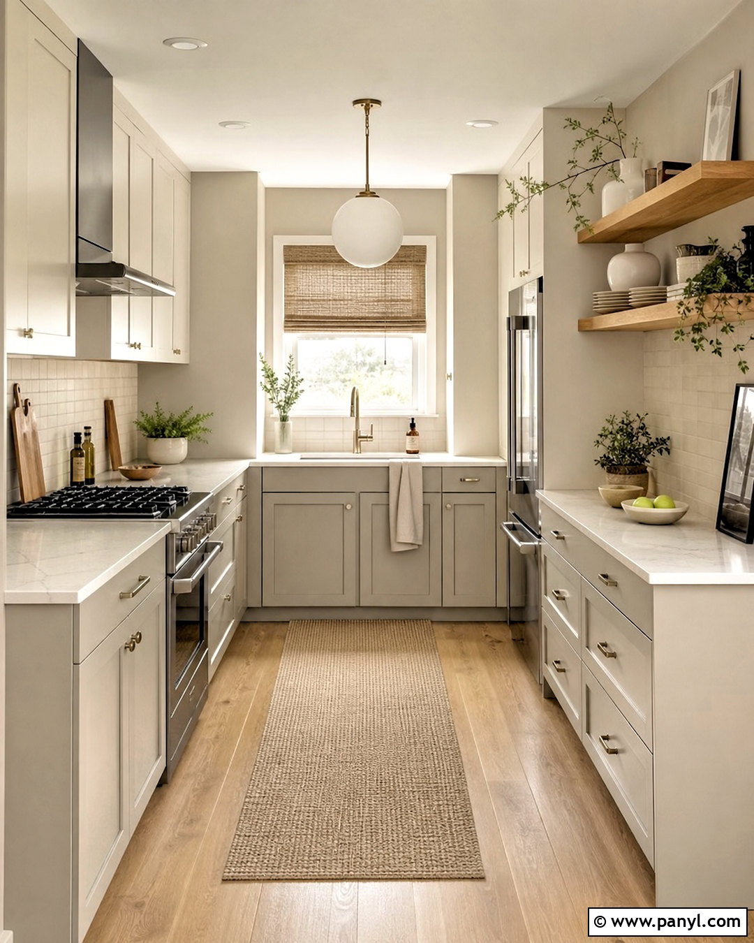 Light Greige Small Kitchen - 20 small kitchen paint colors