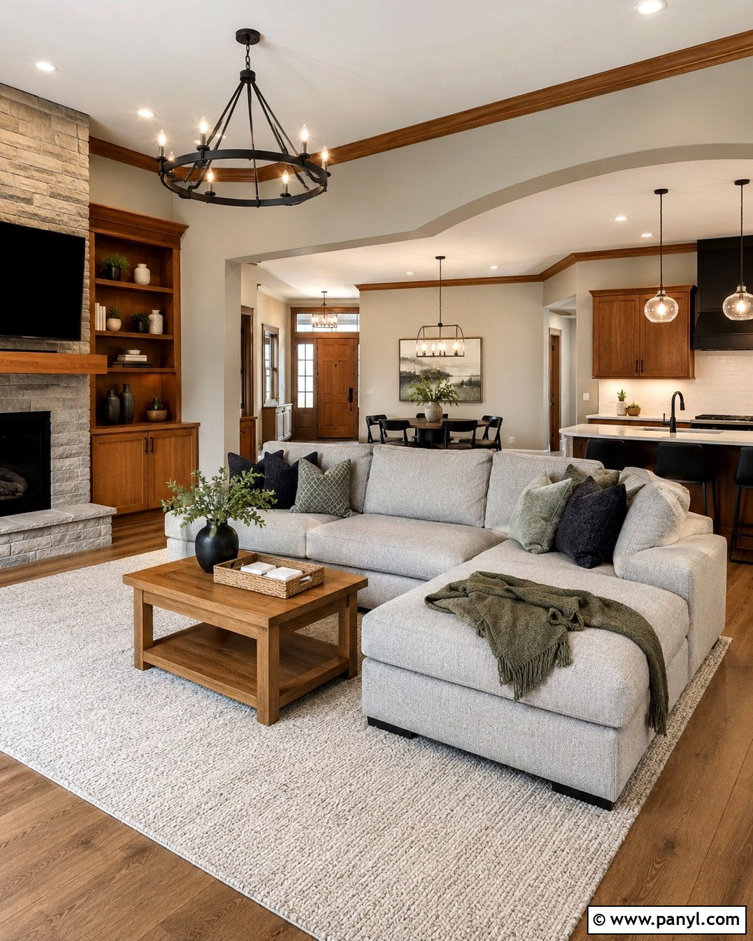 Light Greige Walls With Oak Trim - 20 Paint Color With Oak Trim Ideas