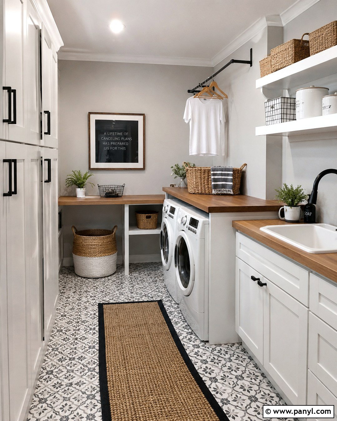 Light Grey And White Laundry Room Walls - 20 Light Grey And White Walls