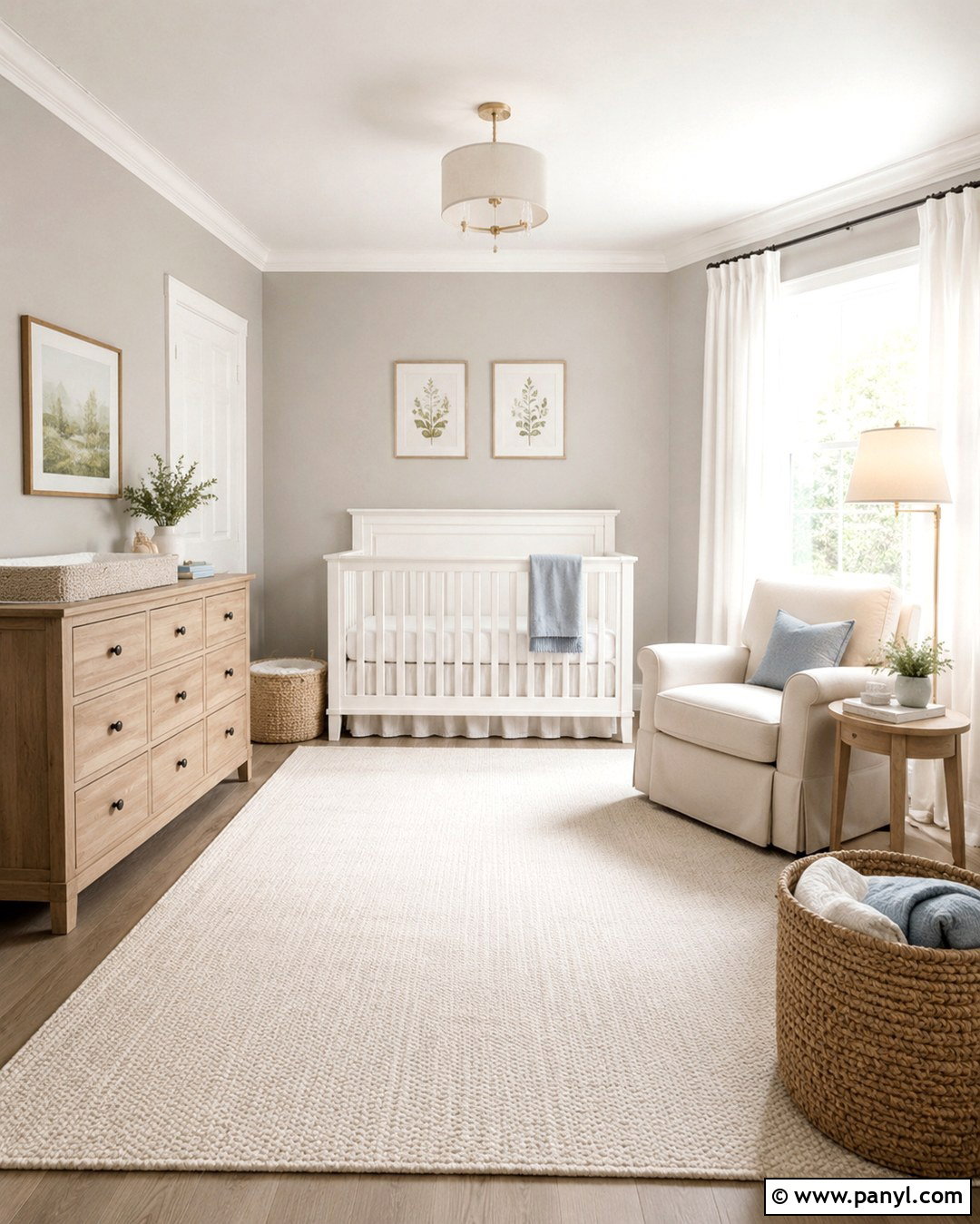 Light Grey And White Nursery Walls - 20 Light Grey And White Walls