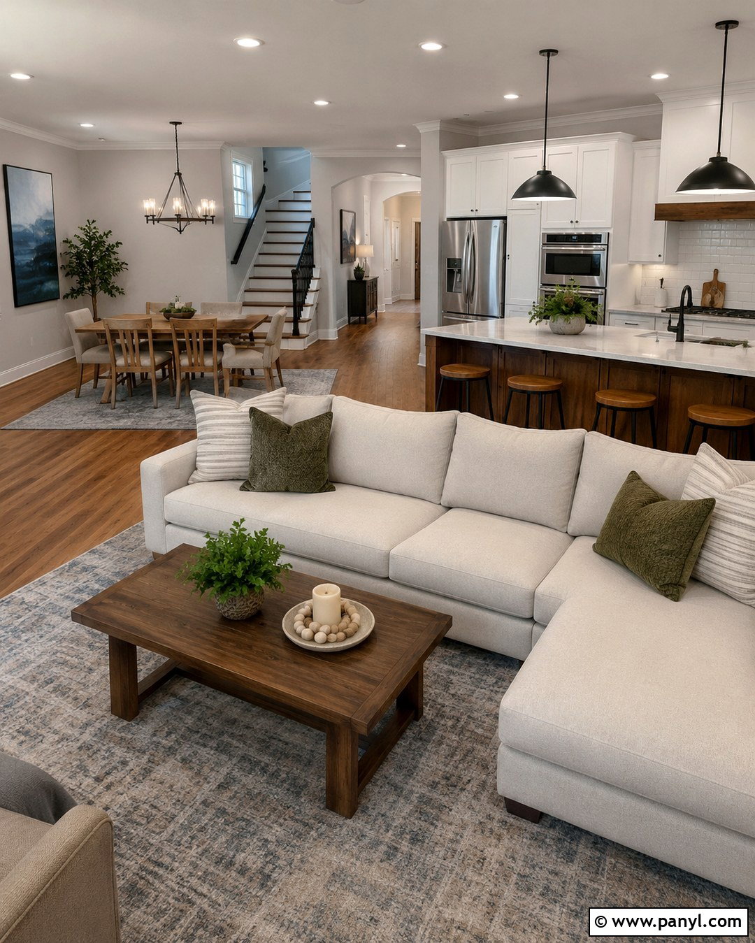 Light Grey And White Open Floor Plan Walls - 20 Light Grey And White Walls