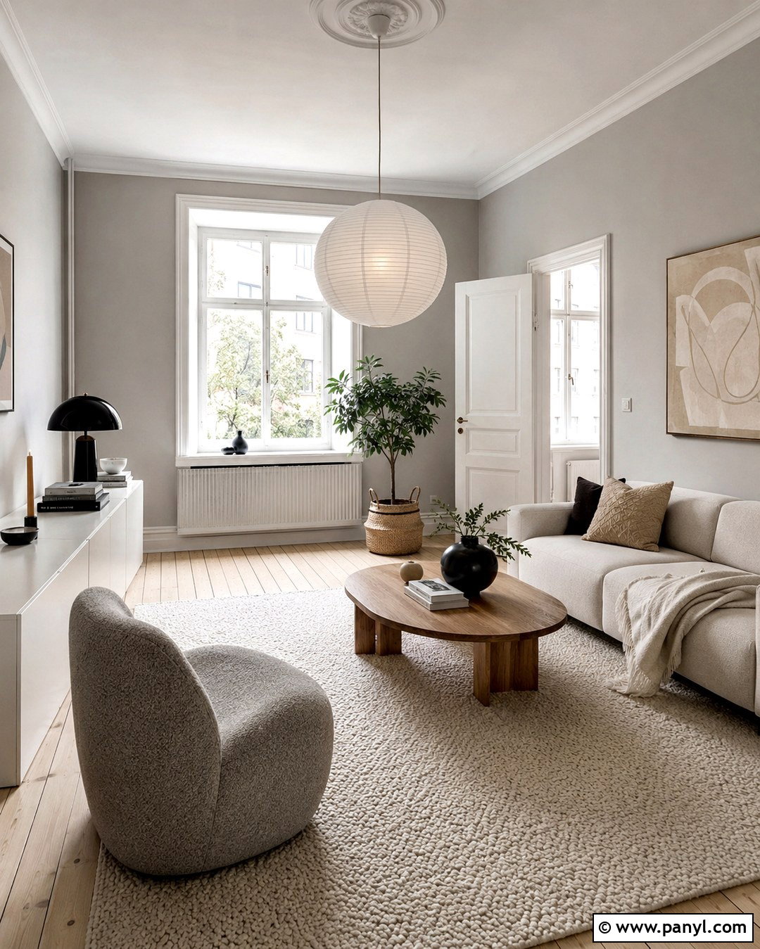 Light Grey And White Scandinavian Walls - 20 Light Grey And White Walls