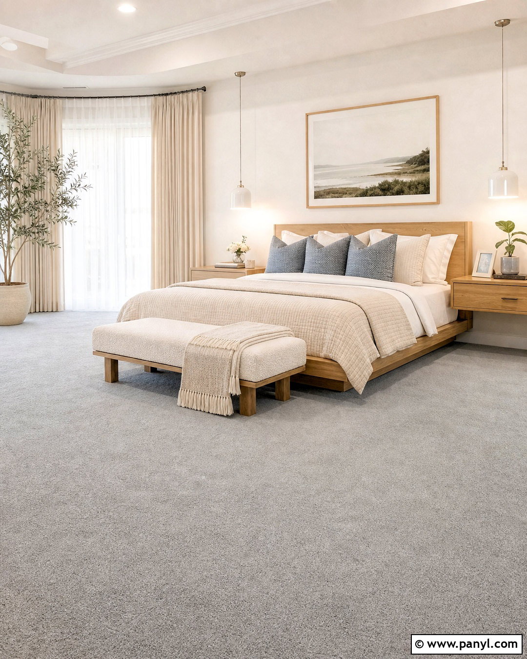 Light Grey Carpet Bedroom - 20 grey carpet bedroom ideas
