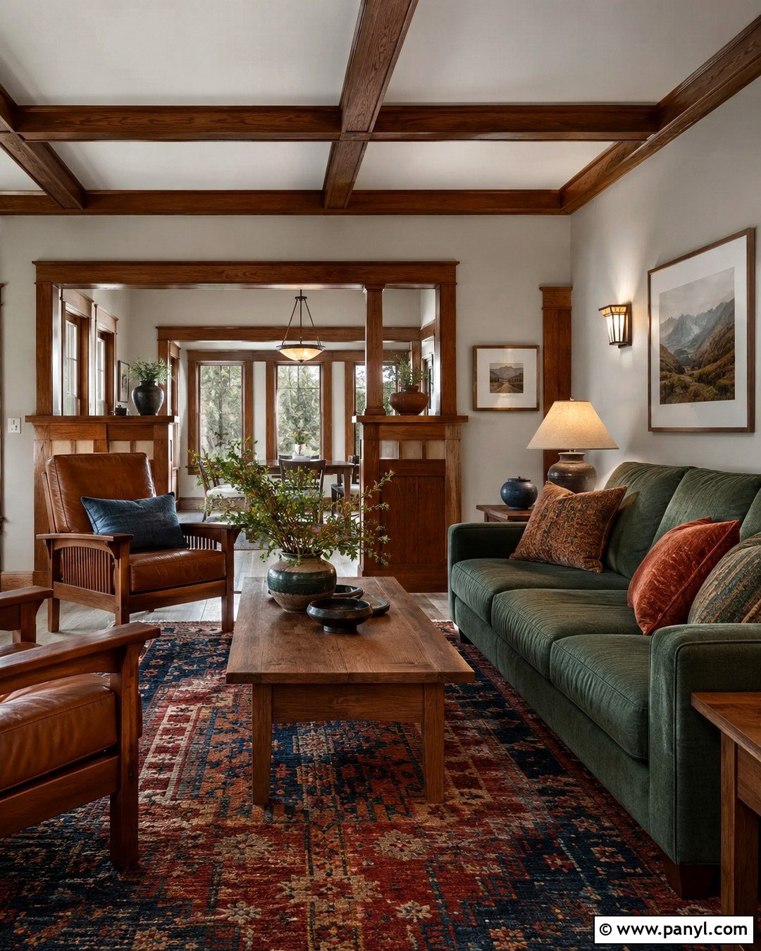 Light Grey Craftsman Room With Brown Trim - 20 Light Grey Walls With Brown Trim Ideas