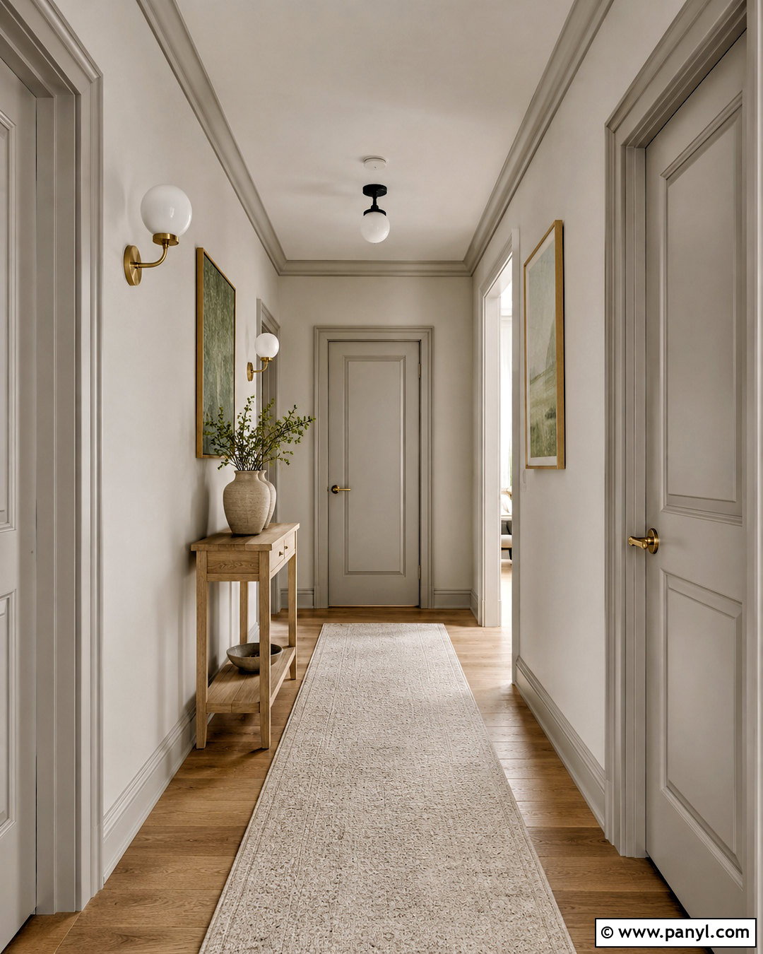 Light Grey Doors With Gray Walls - 20 light grey doors interior ideas