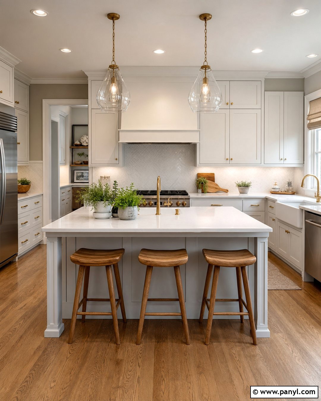 Light Grey Kitchen Walls - 50 grey wall ideas