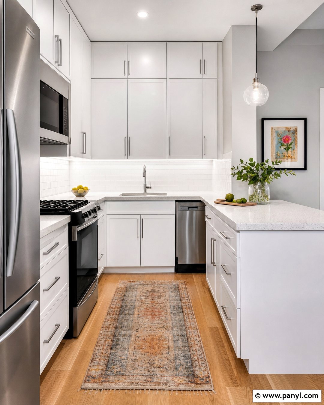 Light Grey Kitchen Walls In A Small Kitchen - 30 light grey kitchen walls