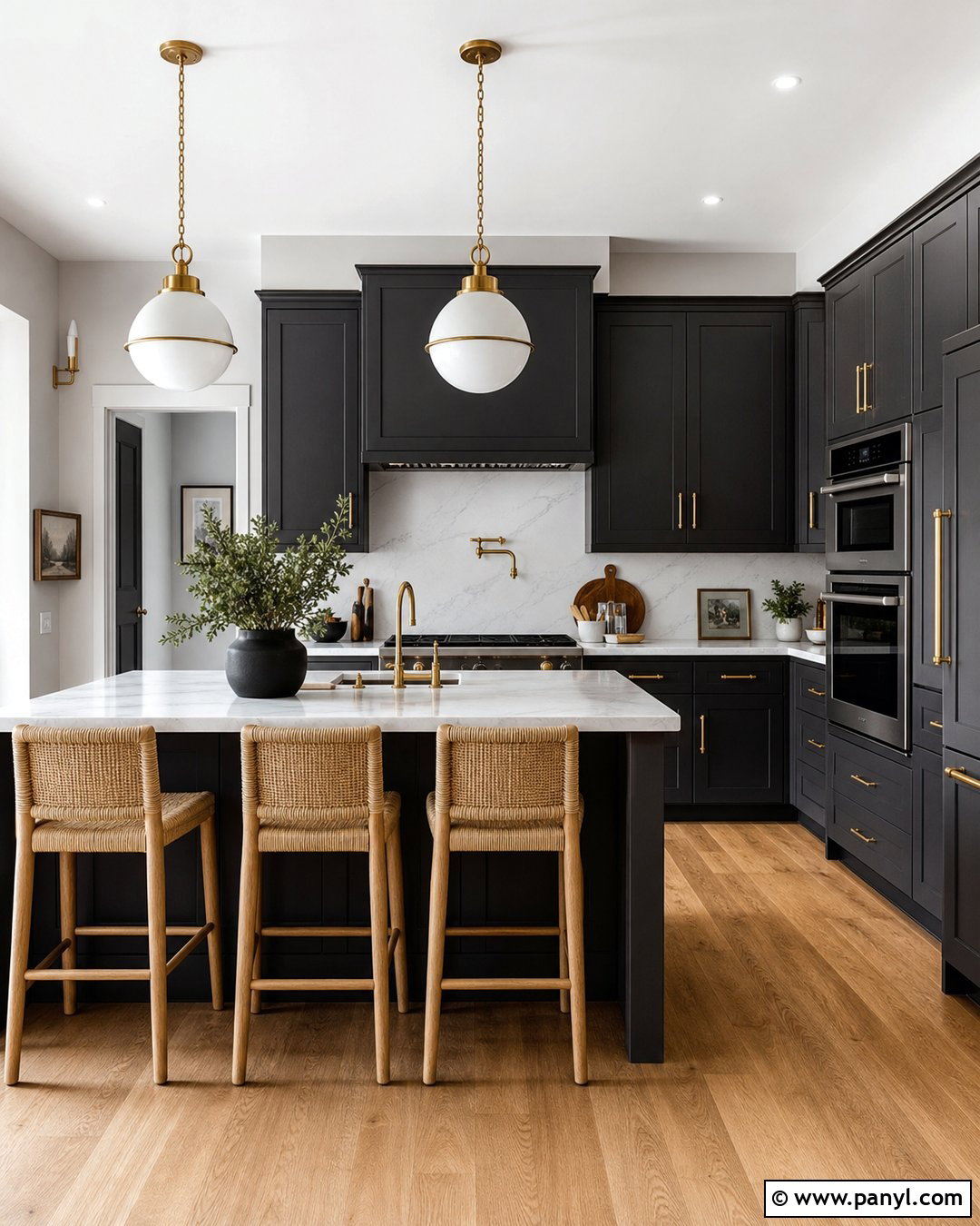 Light Grey Kitchen Walls With Dark Cabinets - 30 light grey kitchen walls