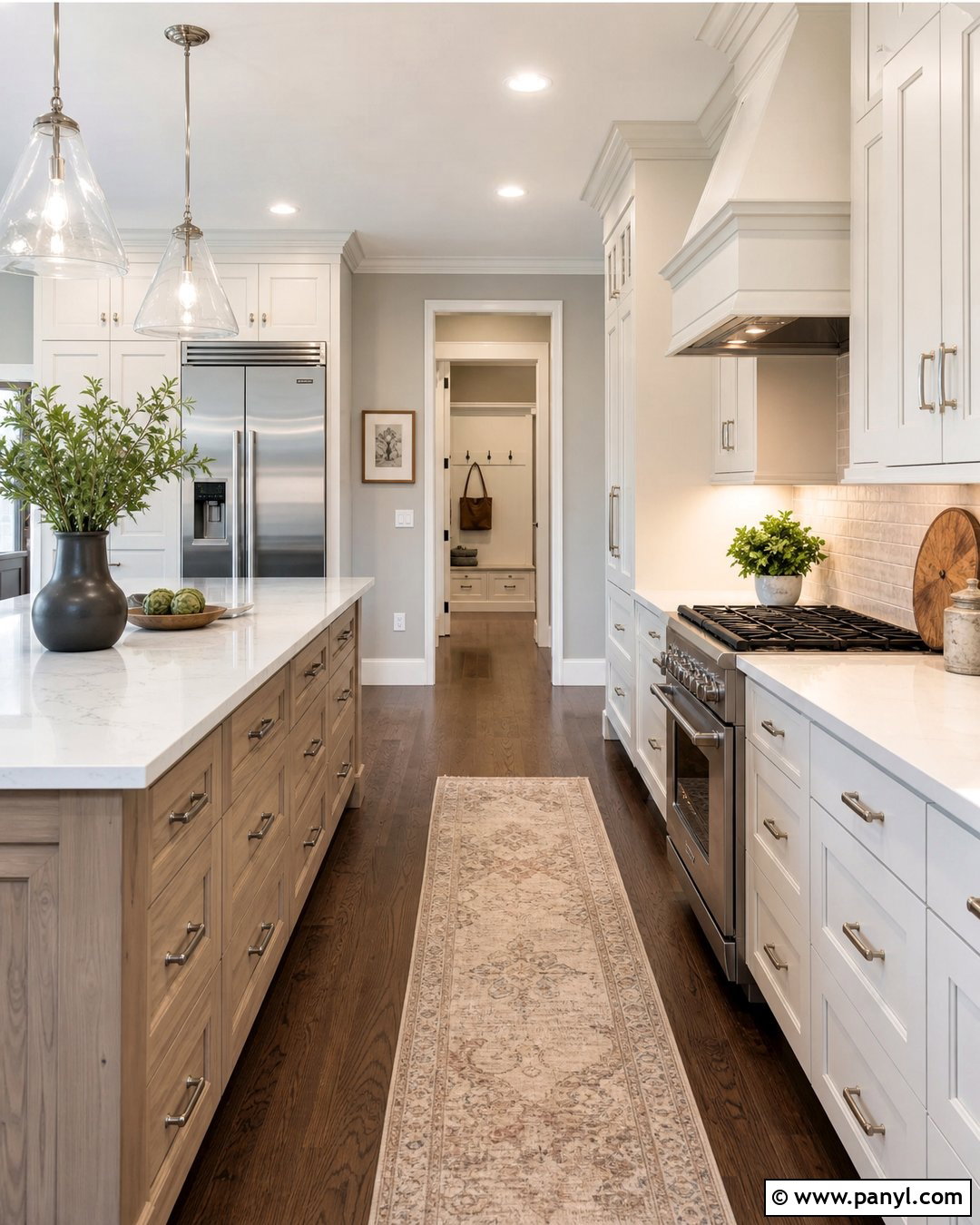 Light Grey Kitchen Walls With Dark Wood Floors - 30 light grey kitchen walls