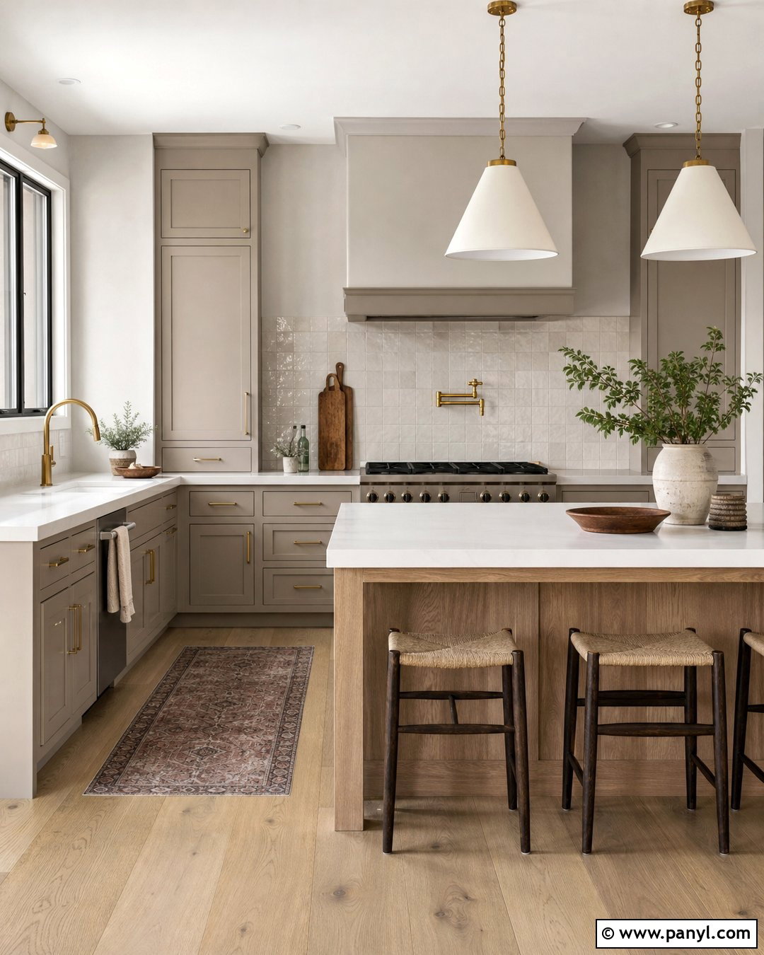 Light Grey Kitchen Walls With Grey Cabinets - 30 light grey kitchen walls
