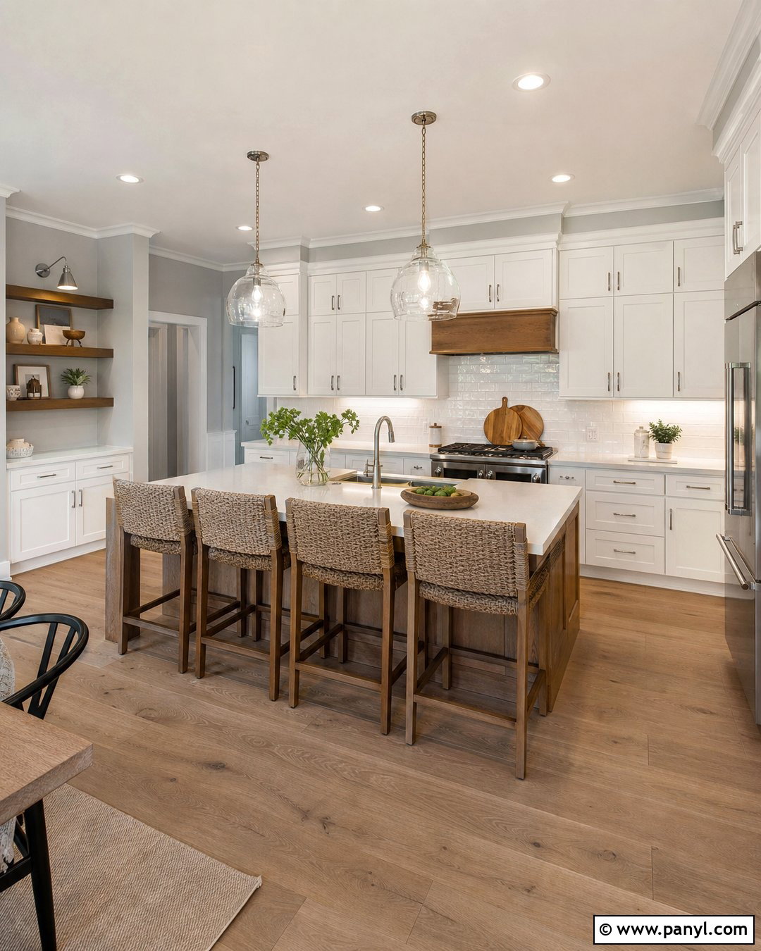 Light Grey Kitchen Walls With White Cabinets - 30 light grey kitchen walls