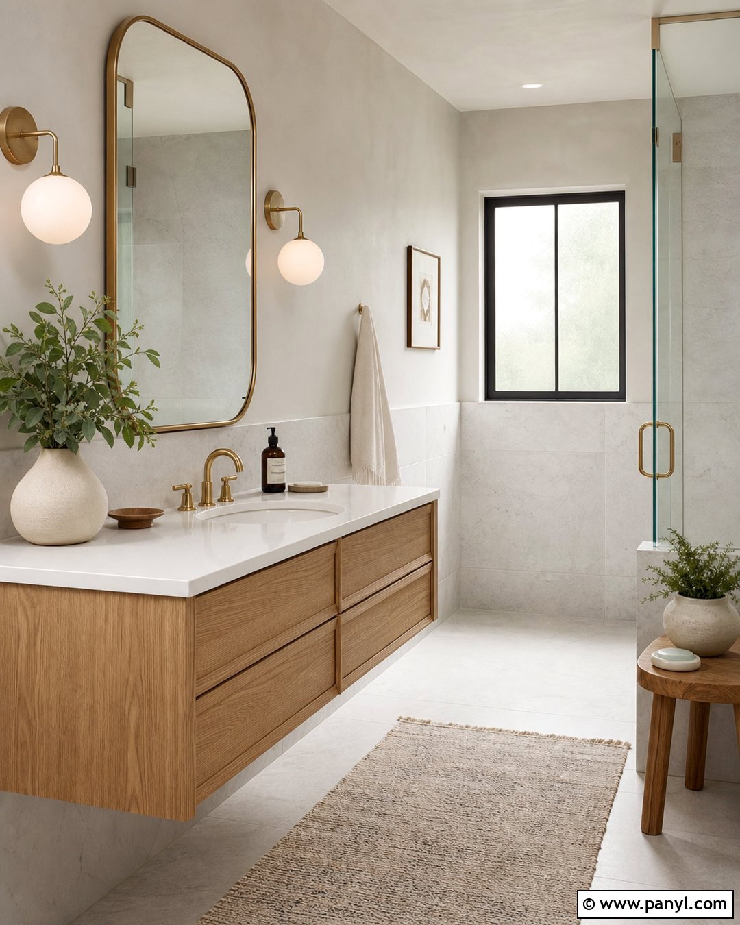 Light Grey Limewash Bathroom - 25 Light Grey Limewash Walls