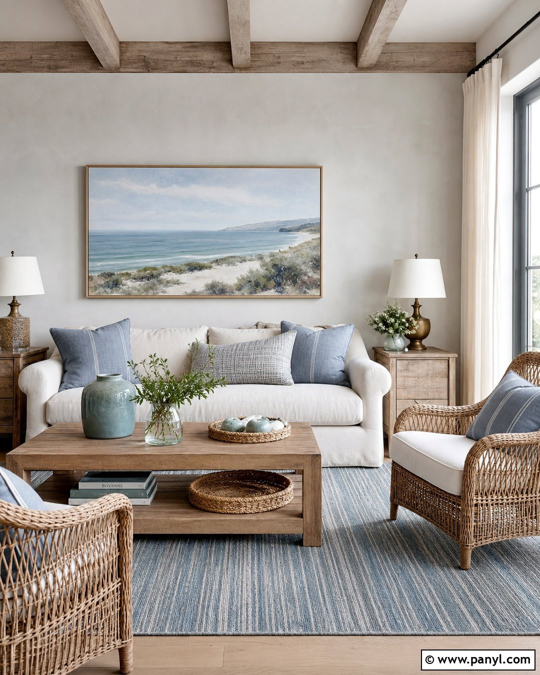 Light Grey Limewash Coastal Room - 25 Light Grey Limewash Walls