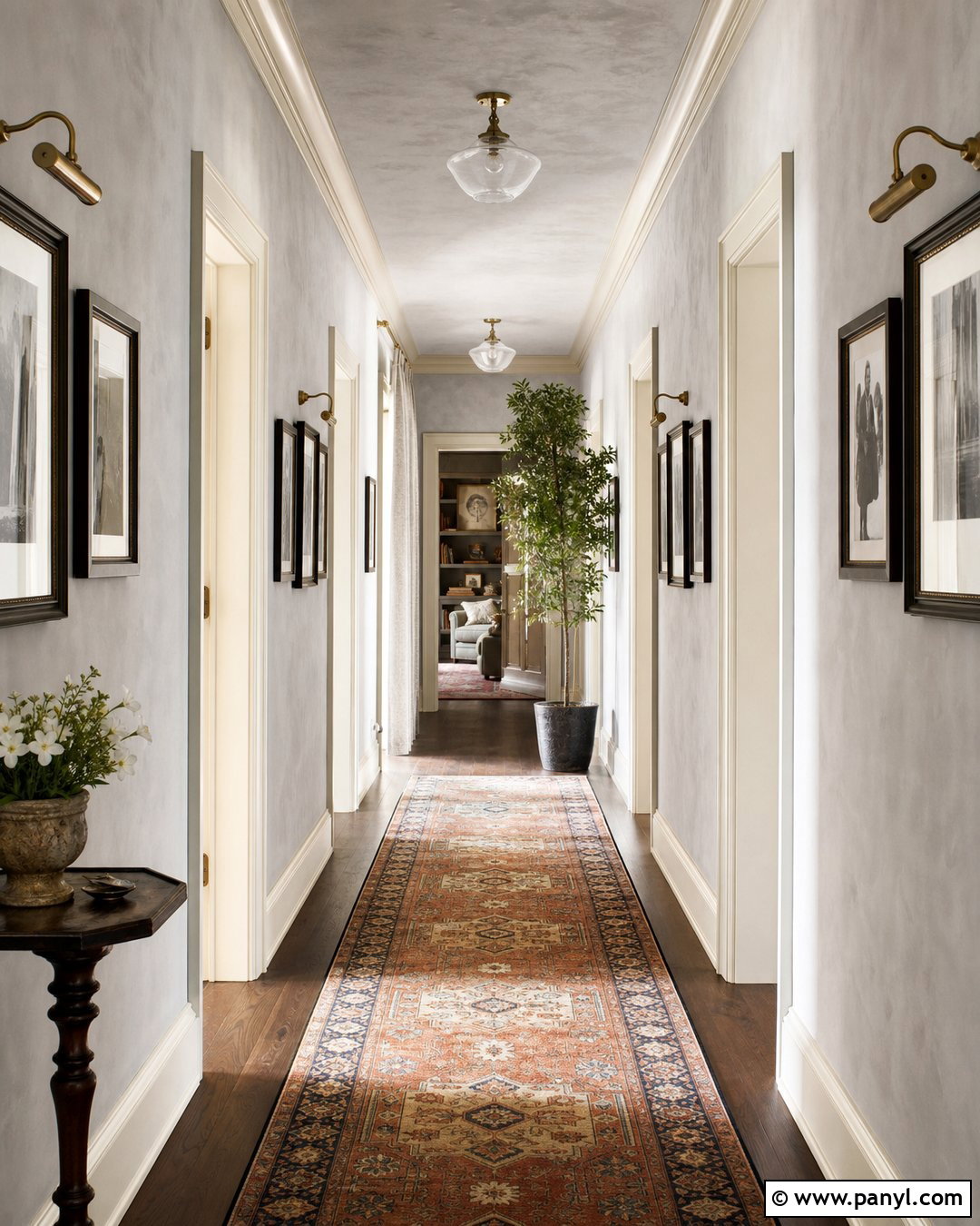 Light Grey Limewash Hallway - 25 Light Grey Limewash Walls