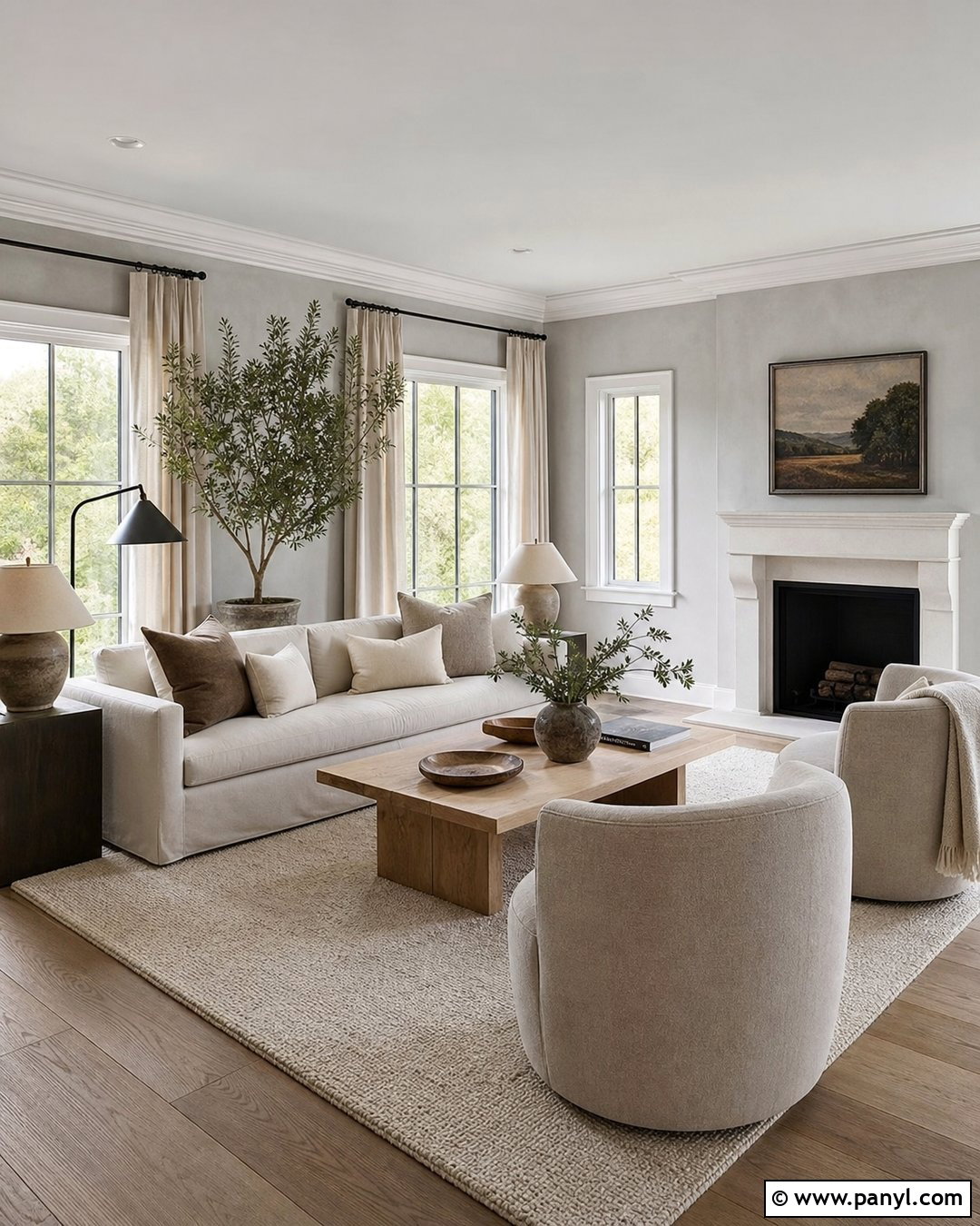 Light Grey Limewash Living Room - 25 Light Grey Limewash Walls
