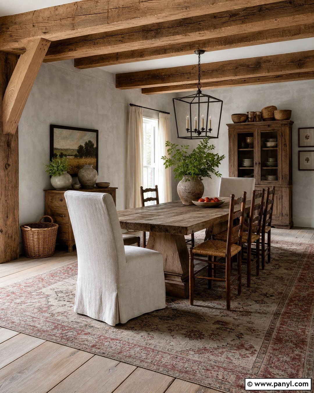 Light Grey Limewash Rustic Room - 25 Light Grey Limewash Walls