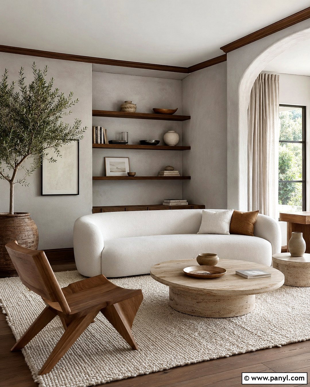 20 Light Grey Walls With Brown Trim Ideas for Warm, Refined Rooms