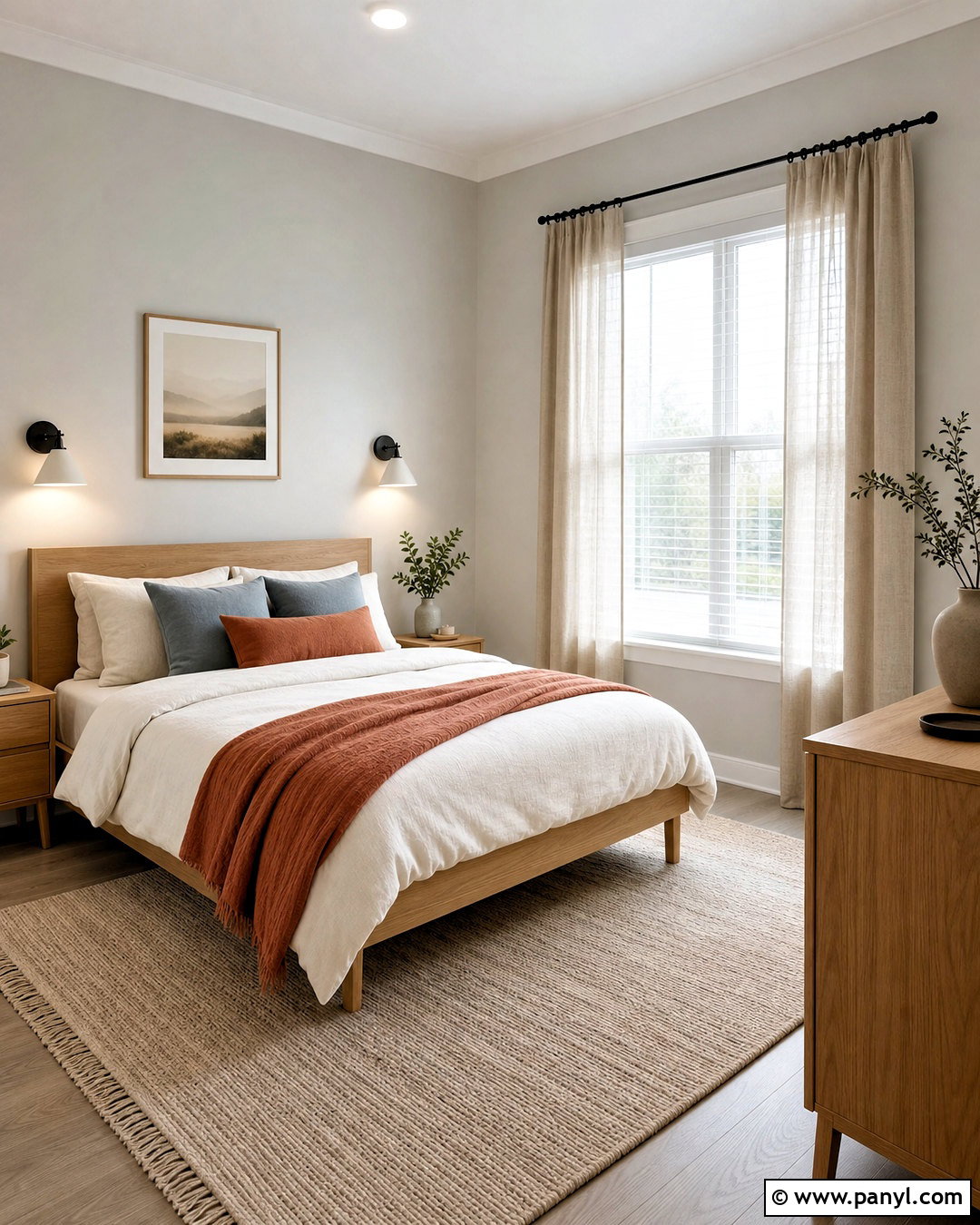 Light Grey Small Bedroom - 20 grey interior paint ideas
