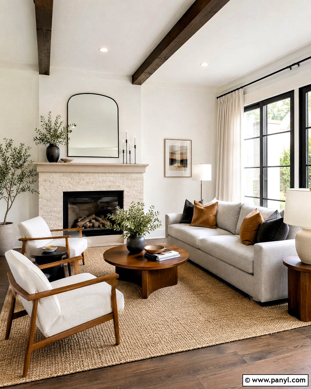 Light Grey Sofa With Fireplace - 20 light grey sofa living room ideas