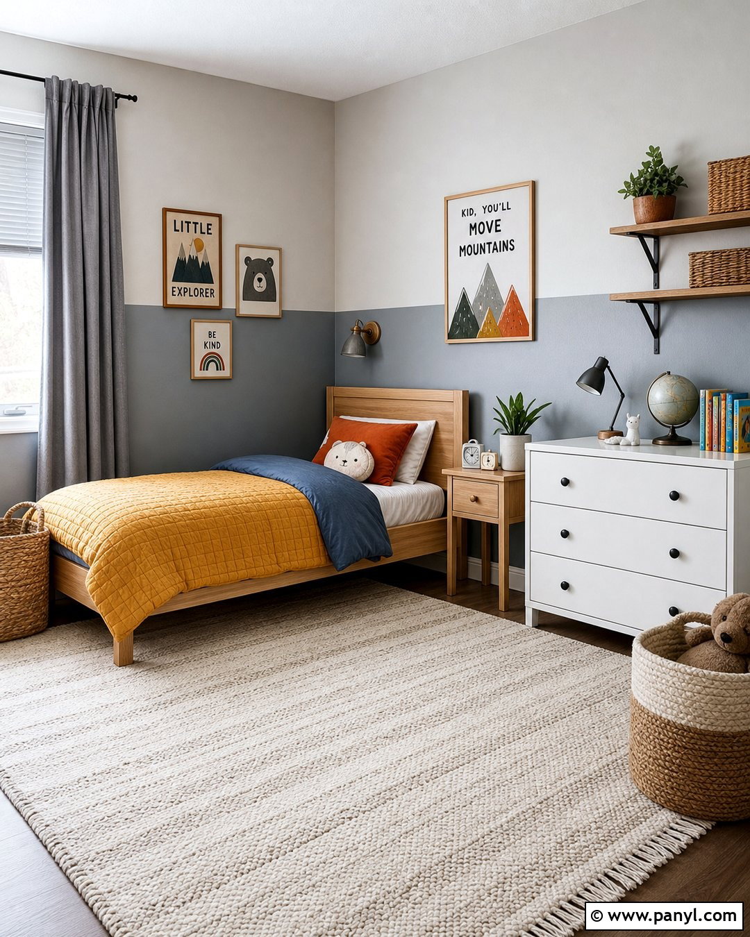 Light Grey Two Tone Walls - 35 light grey wall paint ideas