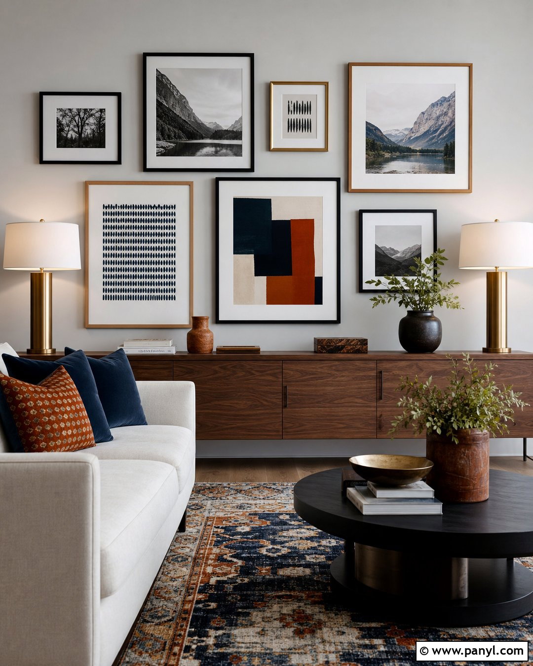 Light Grey Walls Gallery Wall - 50 Light Grey Walls