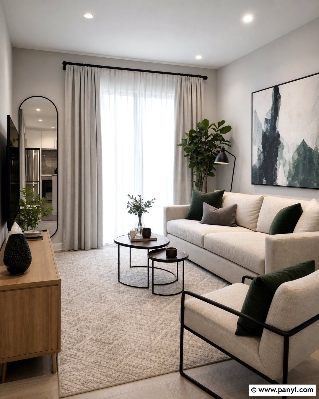 Light Grey Walls In A Small Living Room - 35 light grey wall paint ideas