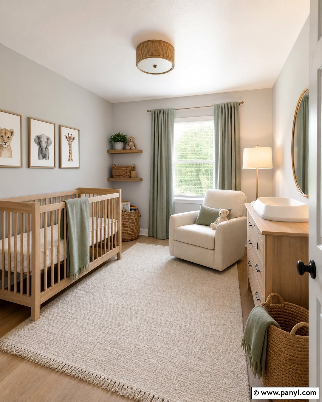 Light Grey Walls Nursery - 50 Light Grey Walls