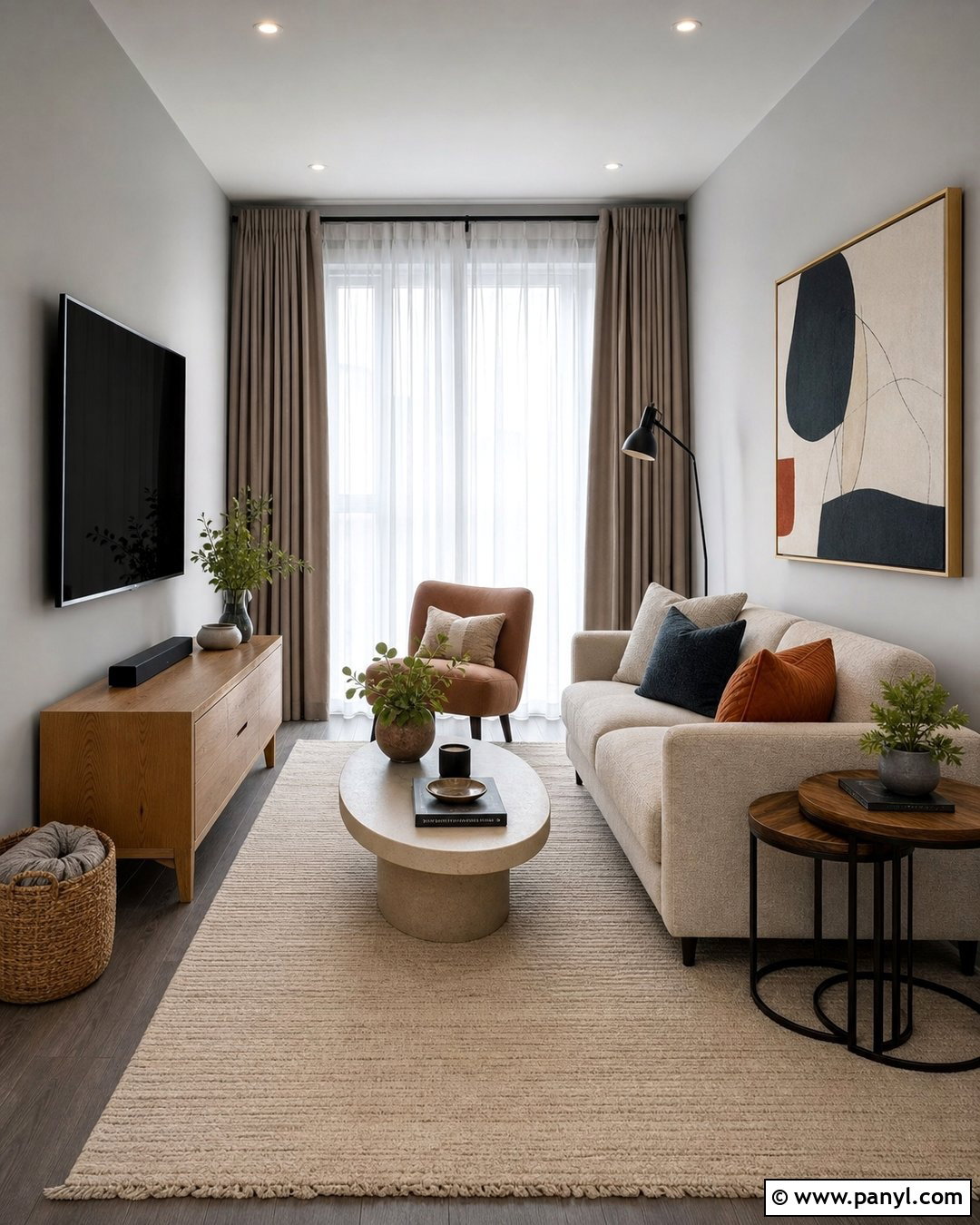 Light Grey Walls Small Living Room - 50 Light Grey Walls