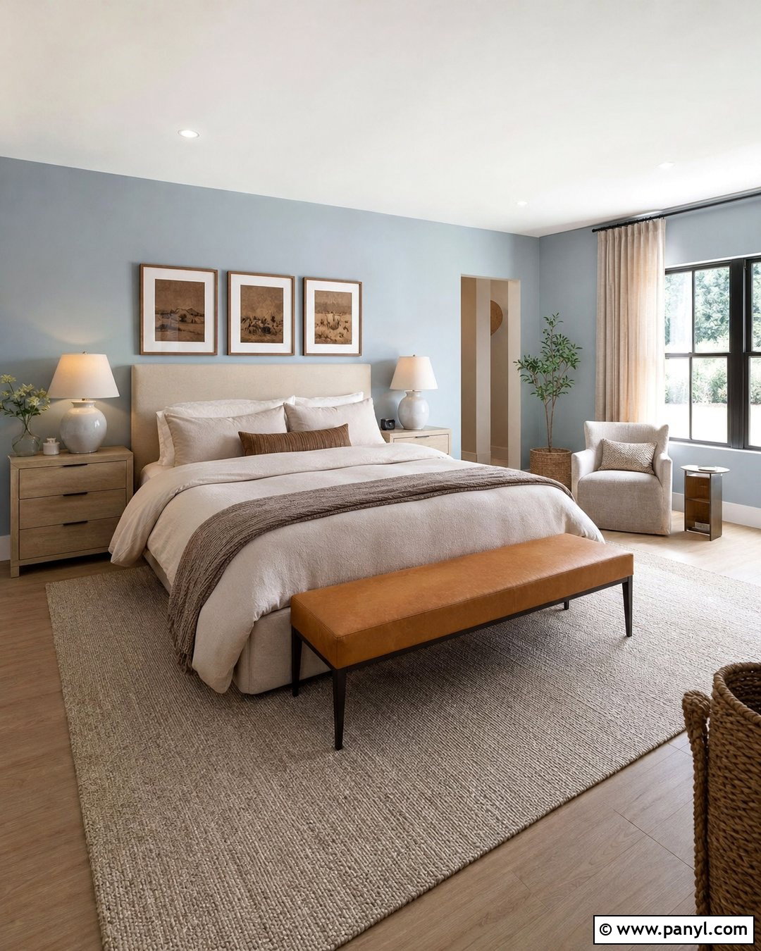 Light Grey Walls With Beige Decor - 20 Light Grey Walls Look Blue Ideas