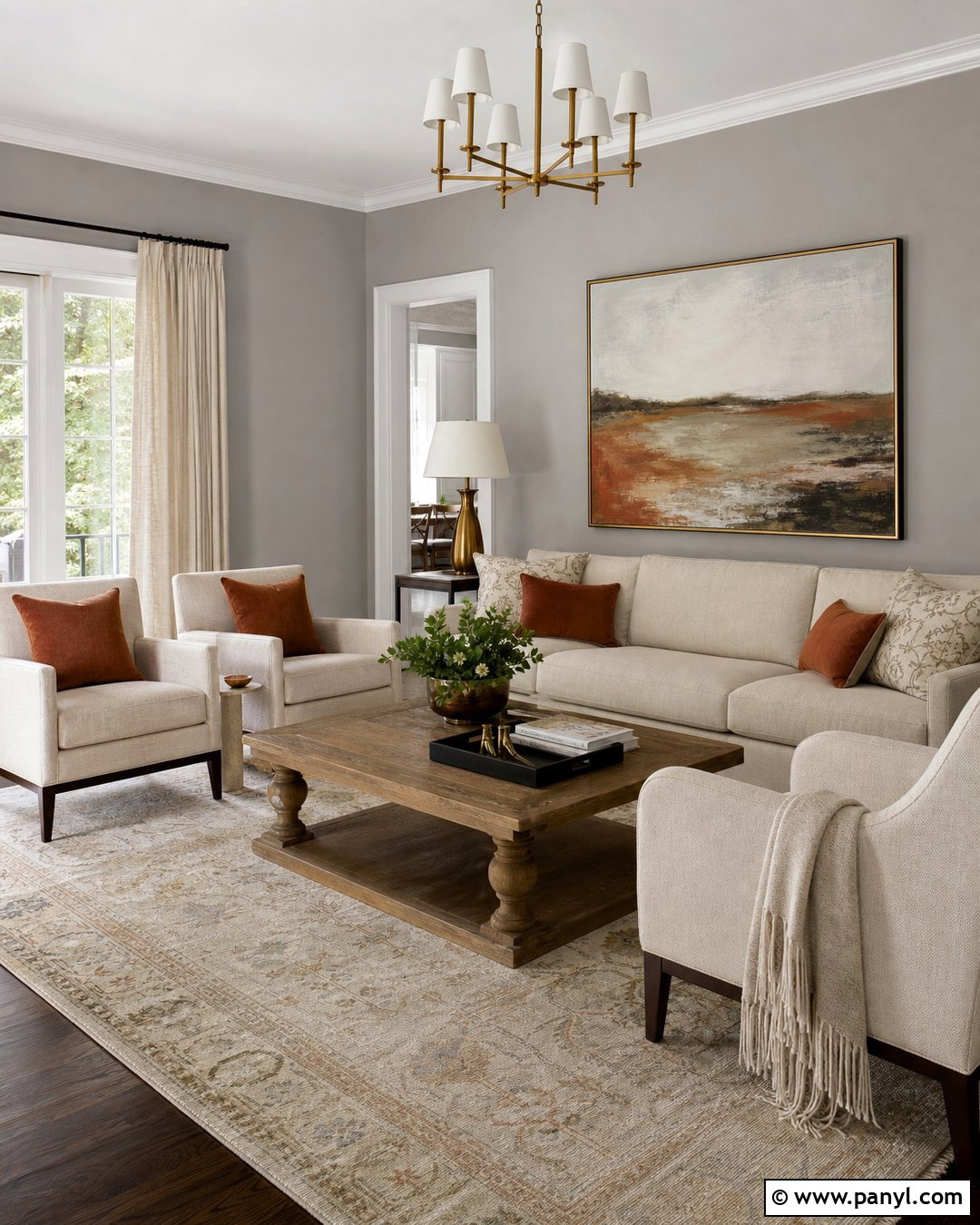Light Grey Walls With Cream Furniture - 35 light grey wall paint ideas