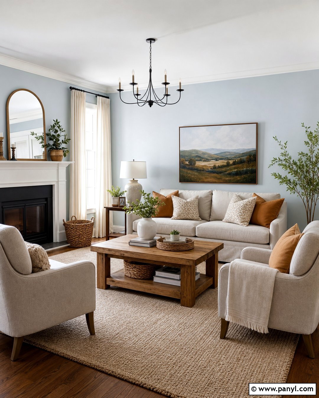 Light Grey Walls With Cream Furniture - 20 Light Grey Walls Look Blue Ideas