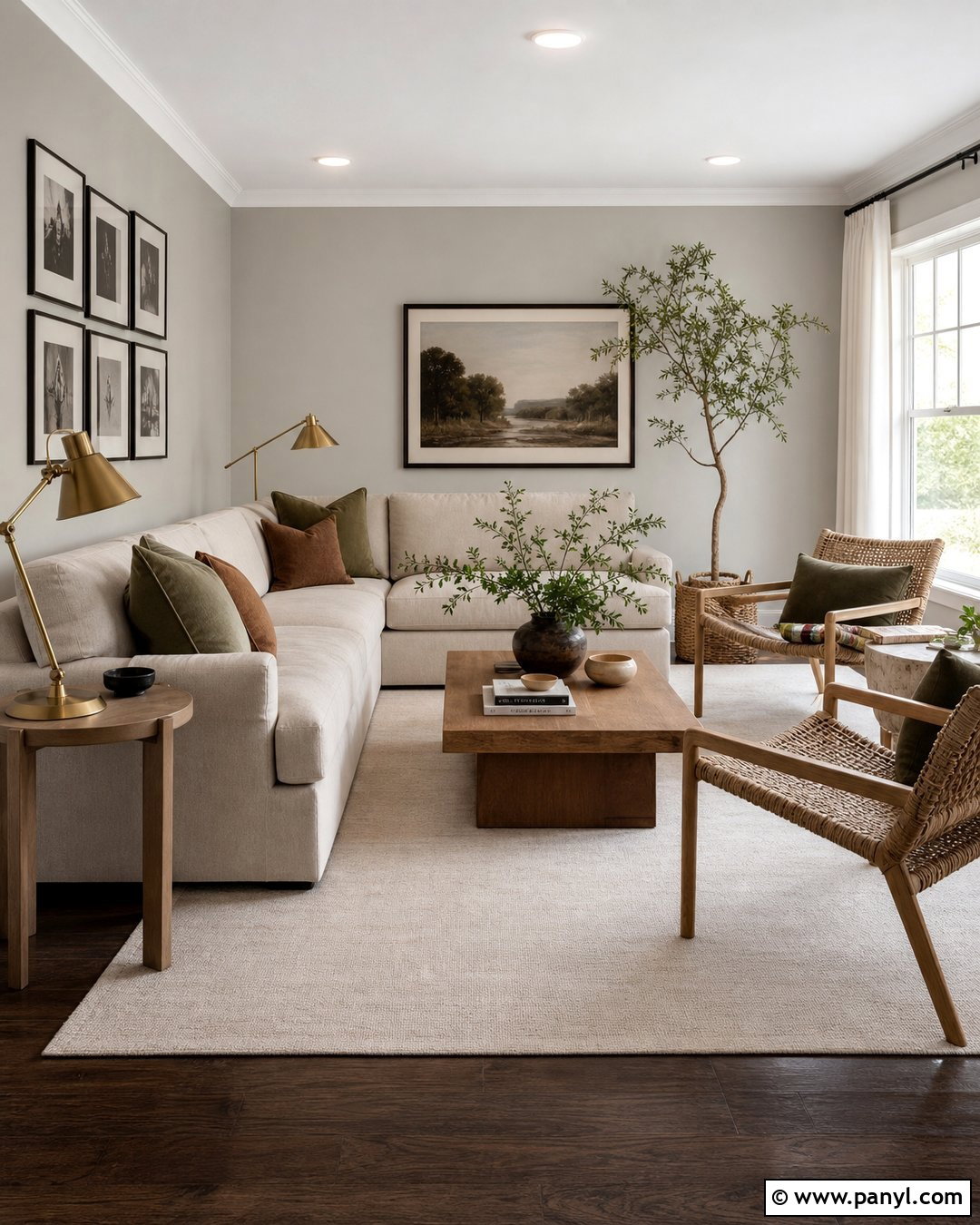 Light Grey Walls With Dark Wood Floors - 35 light grey wall paint ideas