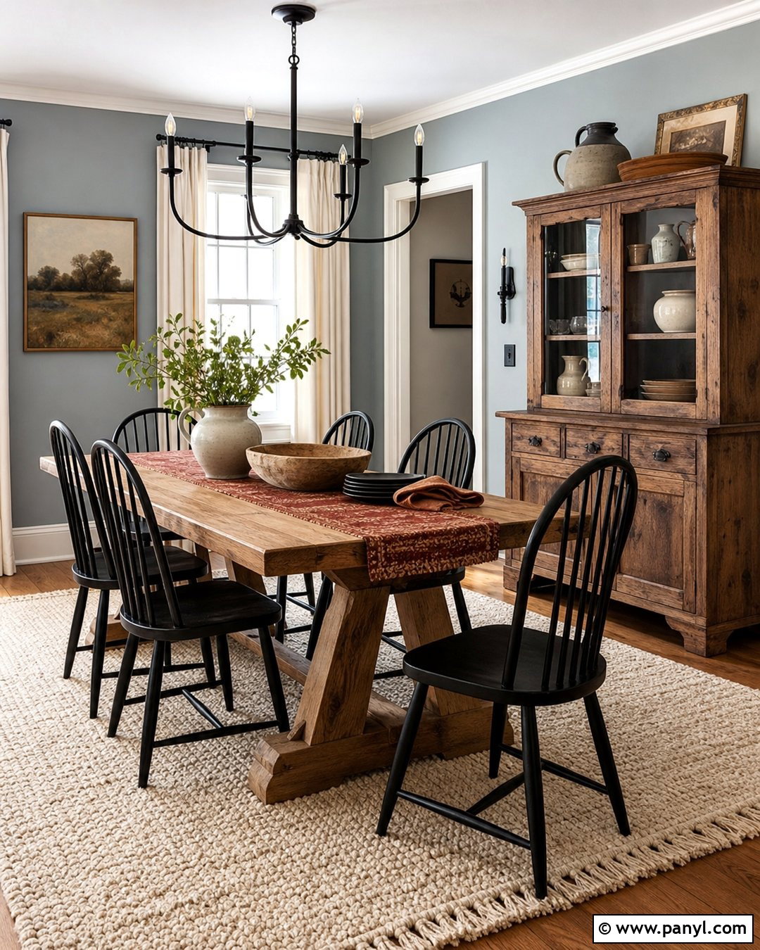 Light Grey Walls With Farmhouse Decor - 20 Light Grey Walls Look Blue Ideas