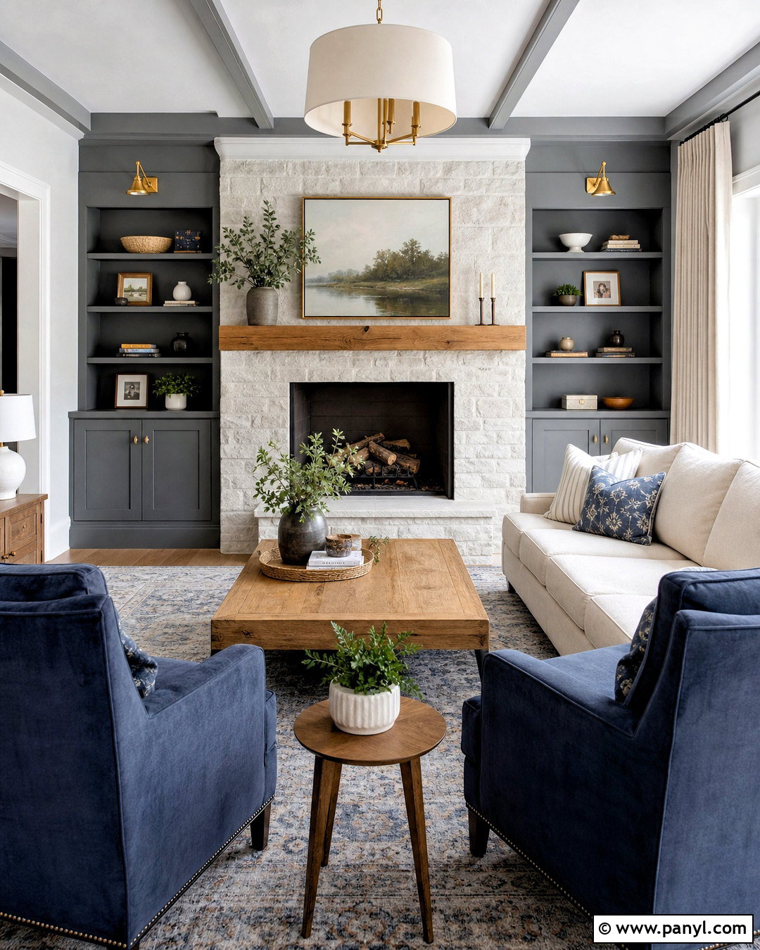 Light Grey Walls With Fireplace - 20 light grey walls living room ideas