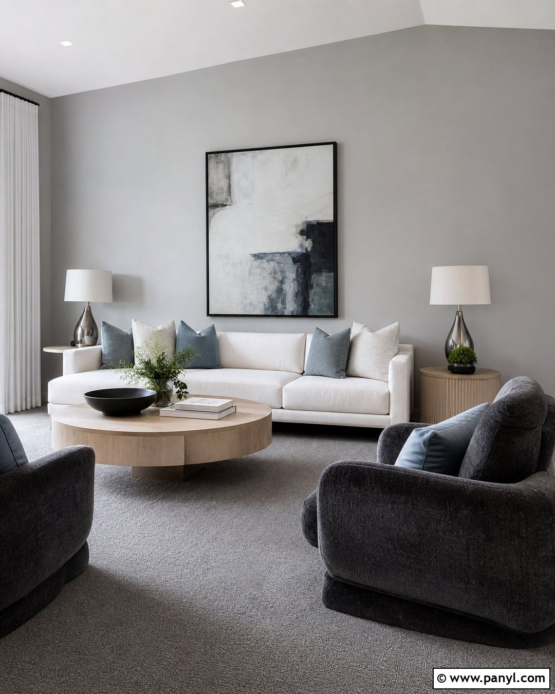 Light Grey Walls With Grey Carpet - 20 Best Wall Color For Grey Carpet Ideas