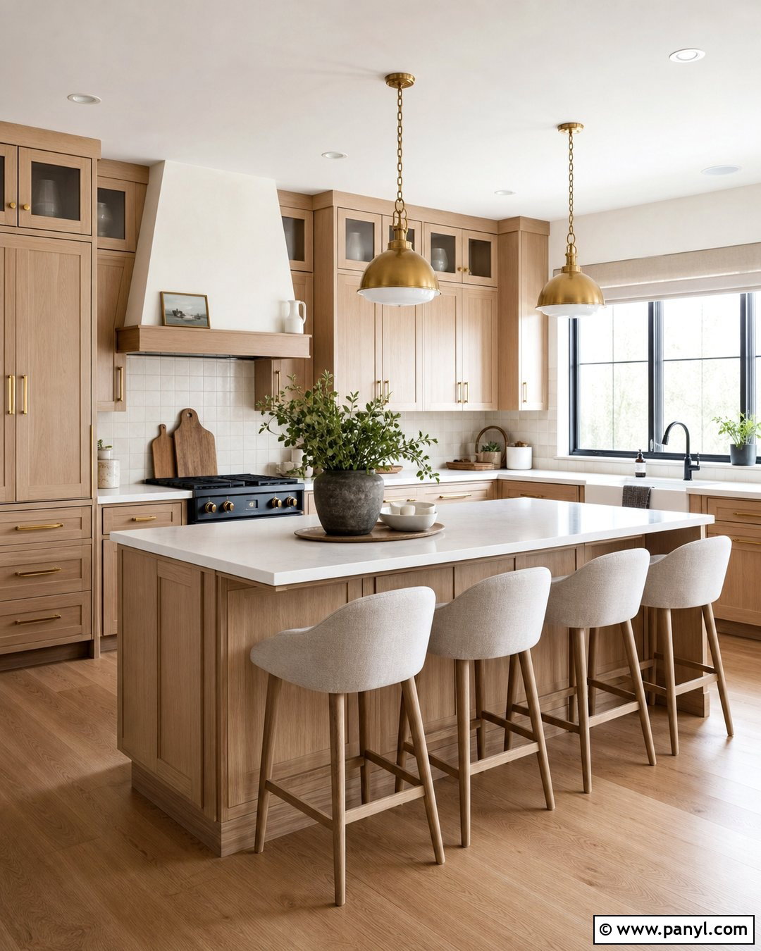 Light Grey Walls With White Oak Cabinets - 20 Light Grey Walls Look Blue Ideas