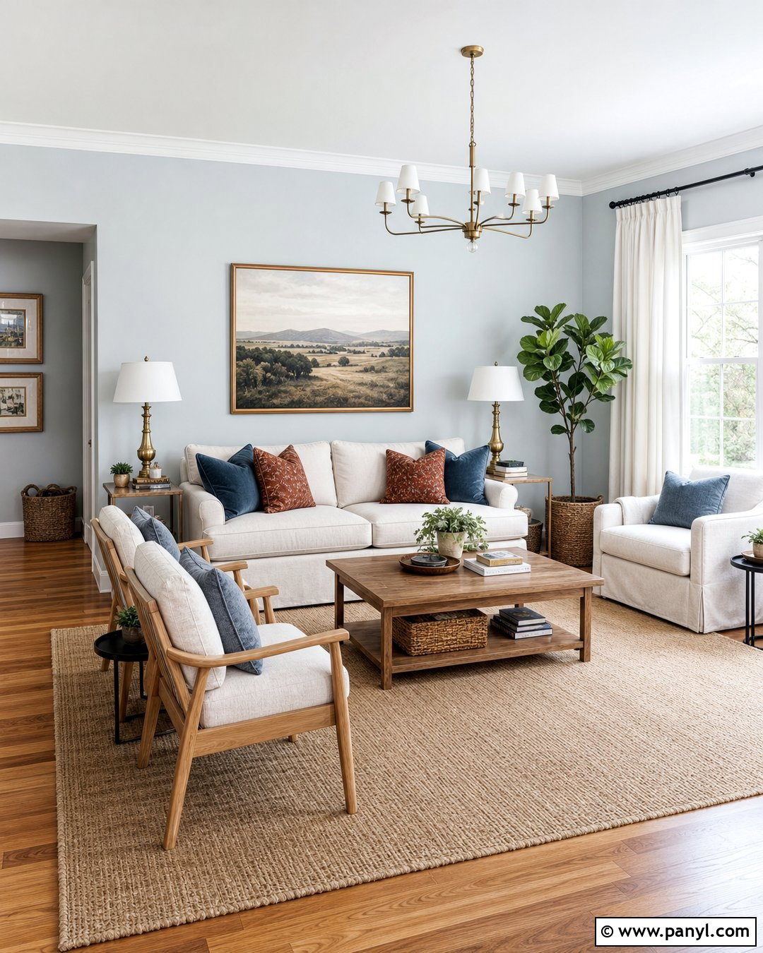 Light Greyish Blue Living Room Walls - 20 Greyish Blue Wall Ideas