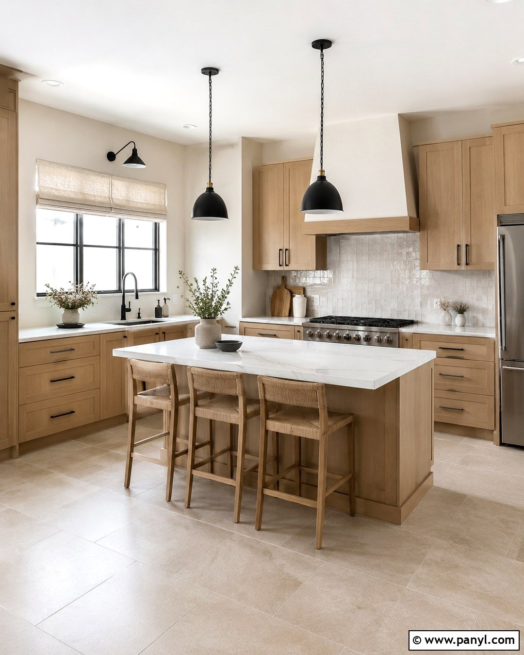Light Ivory Kitchen Wall Color - 20 Kitchen Wall Color With Oak Cabinets