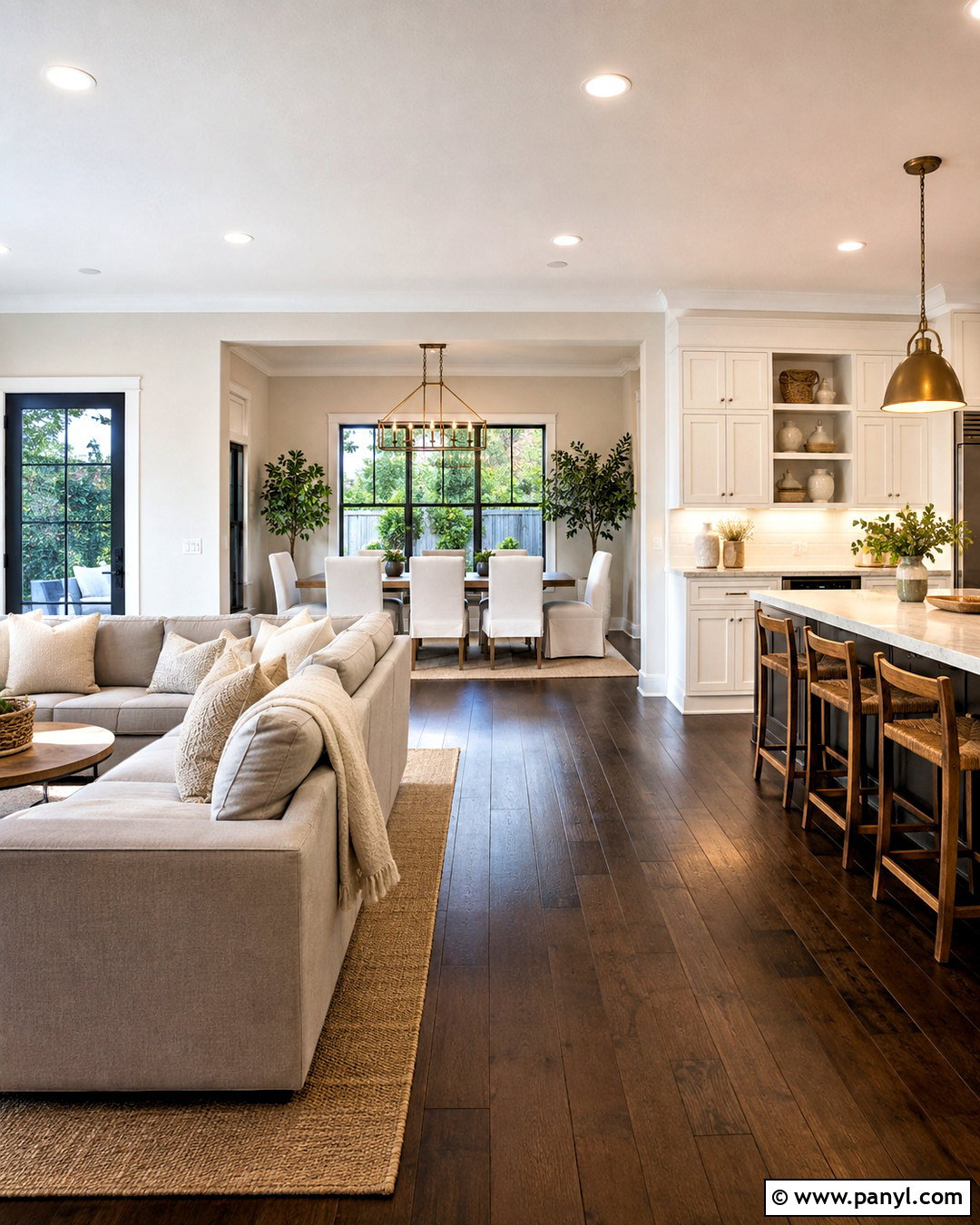 Light Ivory Walls - 20 Wall Colors To Match Dark Wood Floors