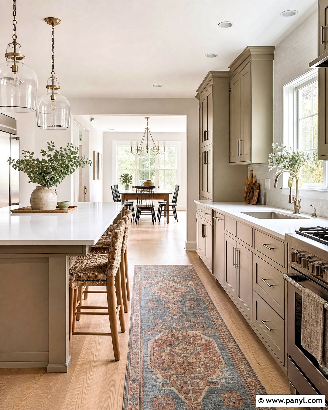 Light Khaki Shaker Kitchen - 20 khaki kitchen ideas