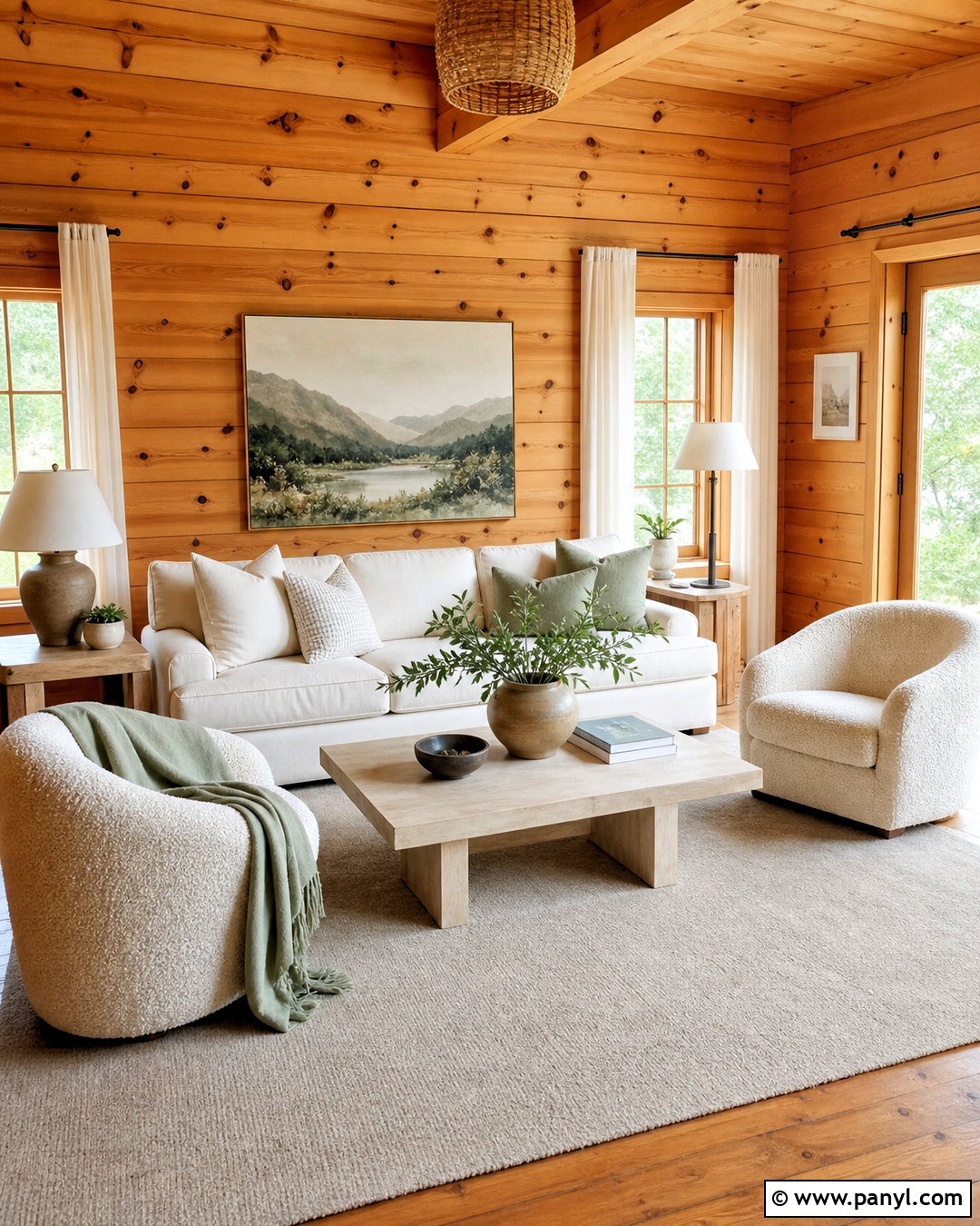 Light Knotty Pine Living Room - 20 knotty pine living room ideas