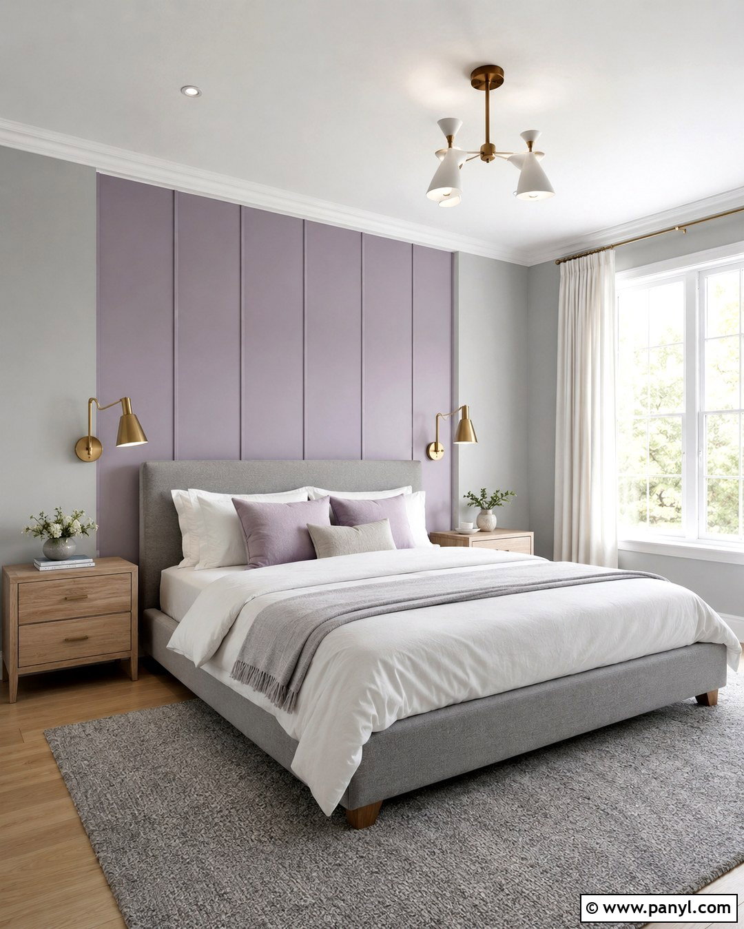 Light Lavender And Soft Grey Bedroom Walls - 20 lavender and grey walls