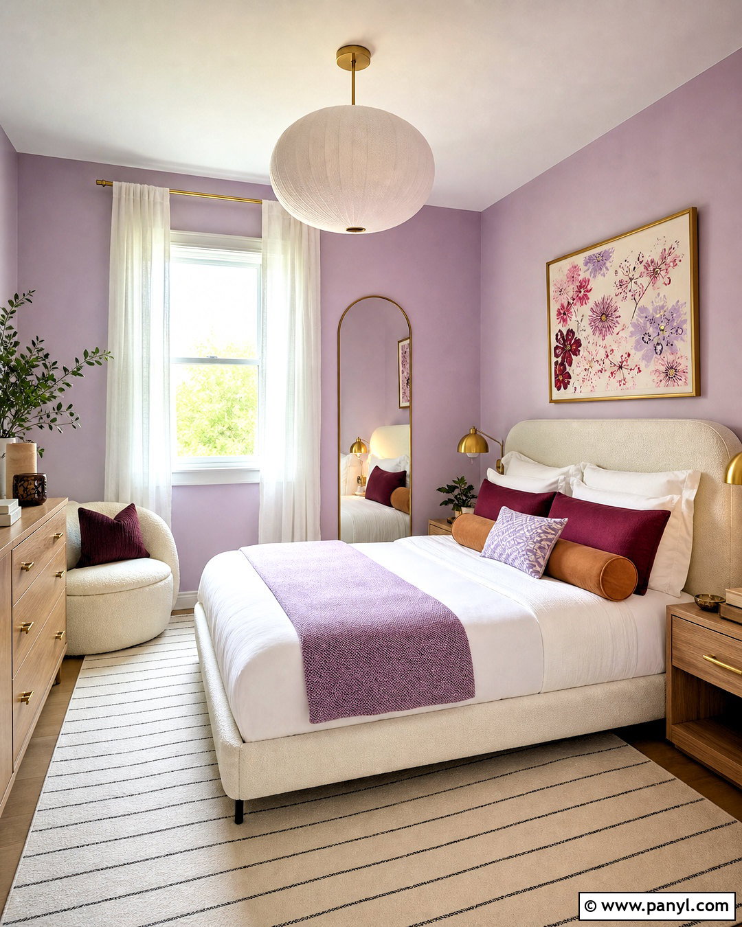 Light Lilac Small Bedroom - 20 small bedroom wall colors