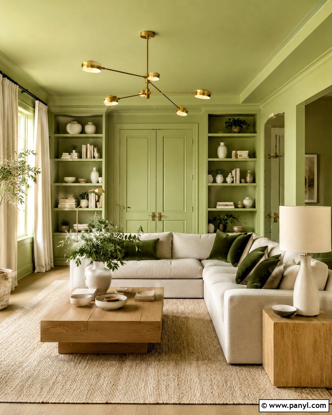 Light Lime Green Color Drenching - 20 light lime green ideas