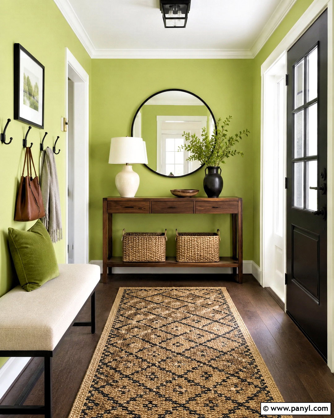 Light Lime Green Entryway - 20 light lime green ideas