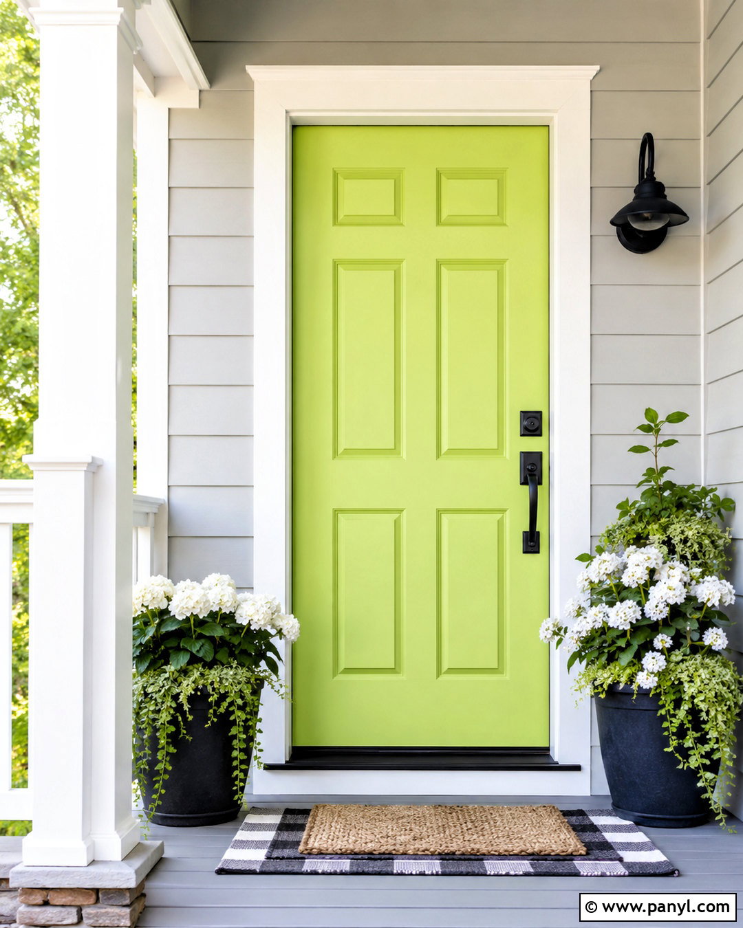 Light Lime Green Front Door - 20 light lime green ideas