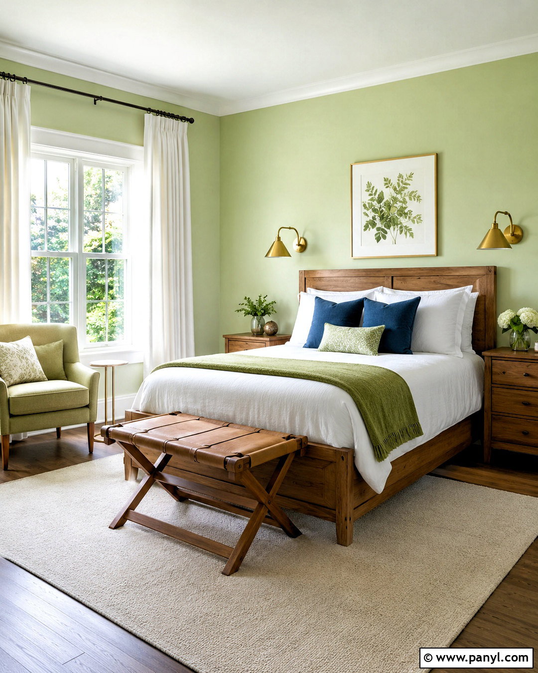 Light Lime Green Guest Room - 20 light lime green ideas