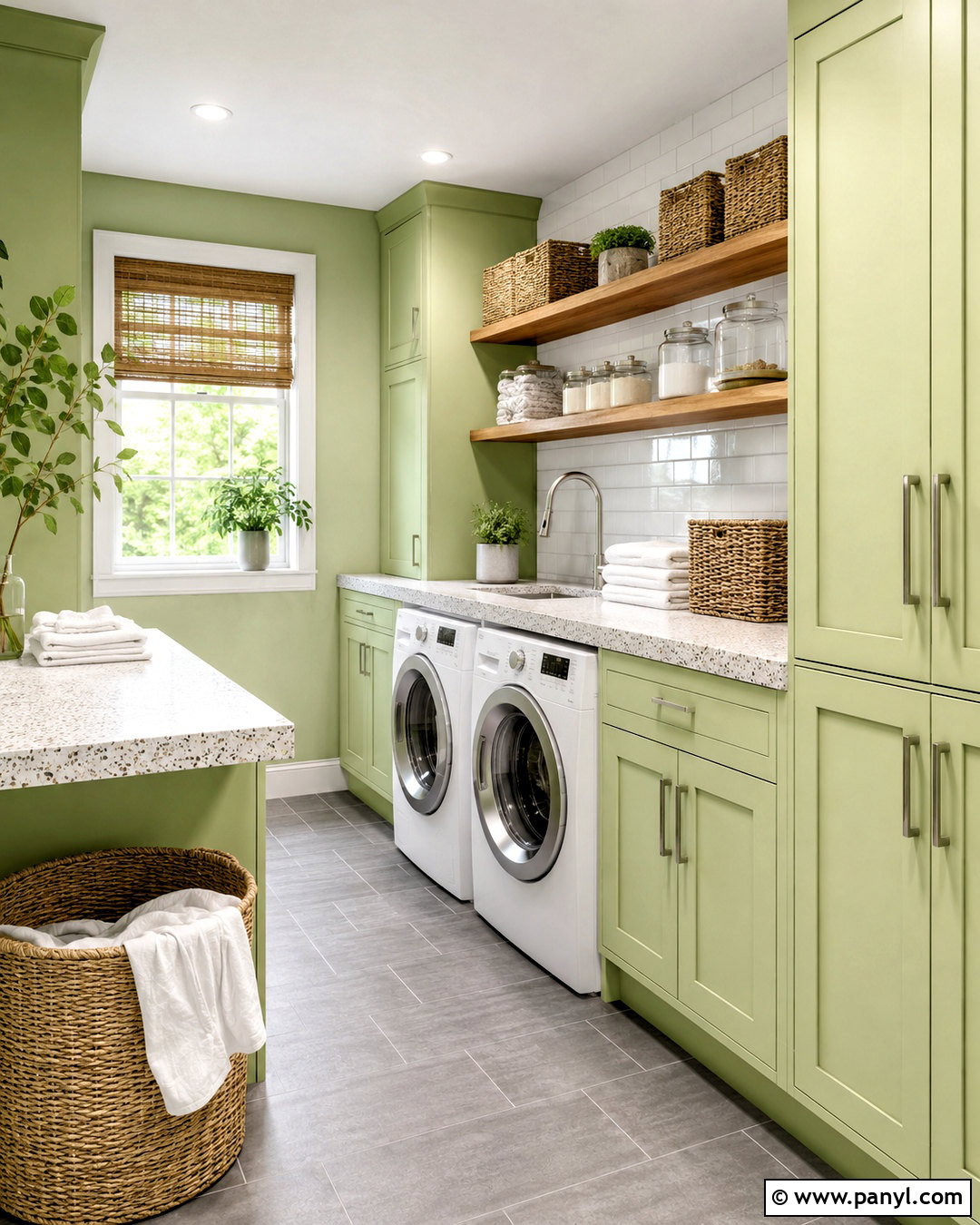 Light Lime Green Laundry Room - 20 light lime green ideas