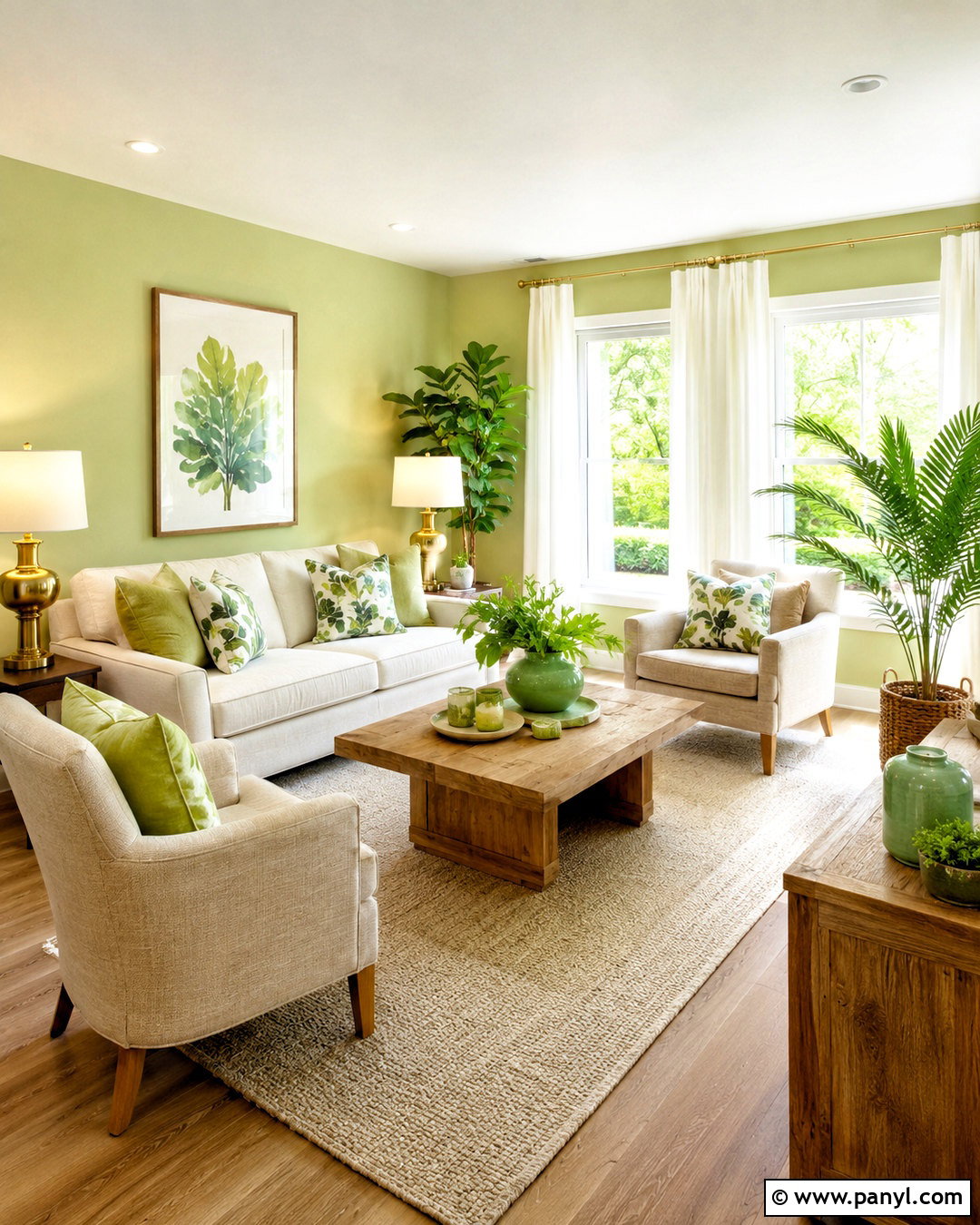 Light Lime Green Living Room - 20 light lime green ideas