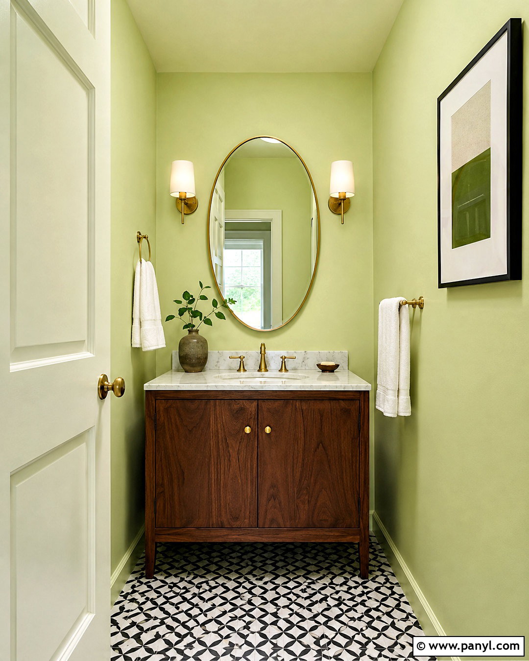 Light Lime Green Powder Room - 20 light lime green ideas